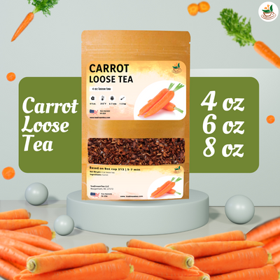 Carrot tea 4 / 6 / 8 OZ