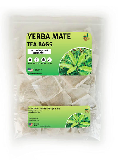 Yerba Mate Tea Bags - Energy & Focus Brew