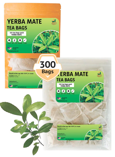 Yerba Mate Tea Bags - Energy & Focus Brew