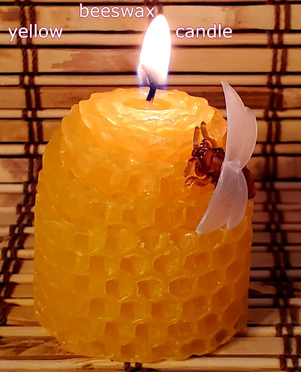 Tea Gifts Box Set Beeswax Candle Honey, Autumn Tea Party