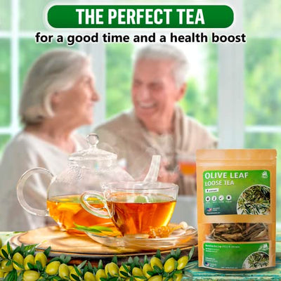 Olive Leaf Tea Loose Leaf – Size 4, 6 and 8 ounces - TeaDreamTea