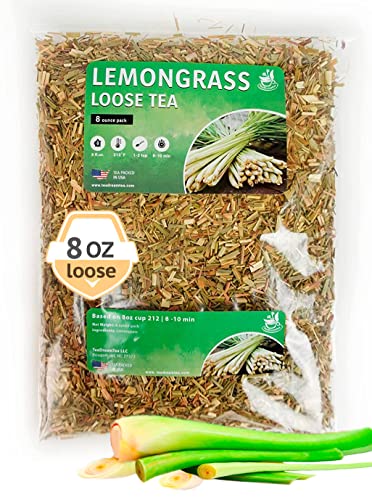 Lemongrass Tea Loose Leaf Bulk – Size 4, 6 and 8 ounces - TeaDreamTea